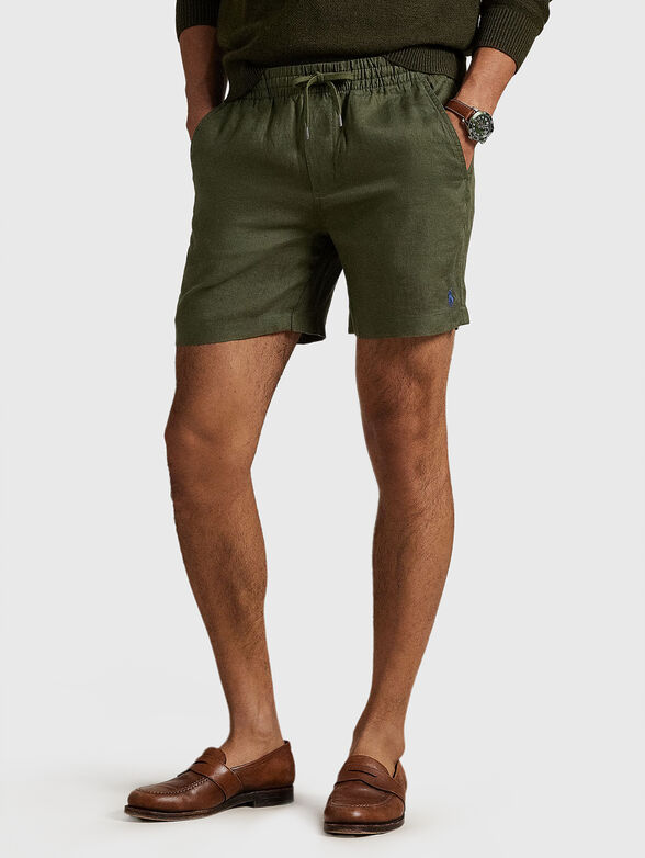 Linen shorts - 0