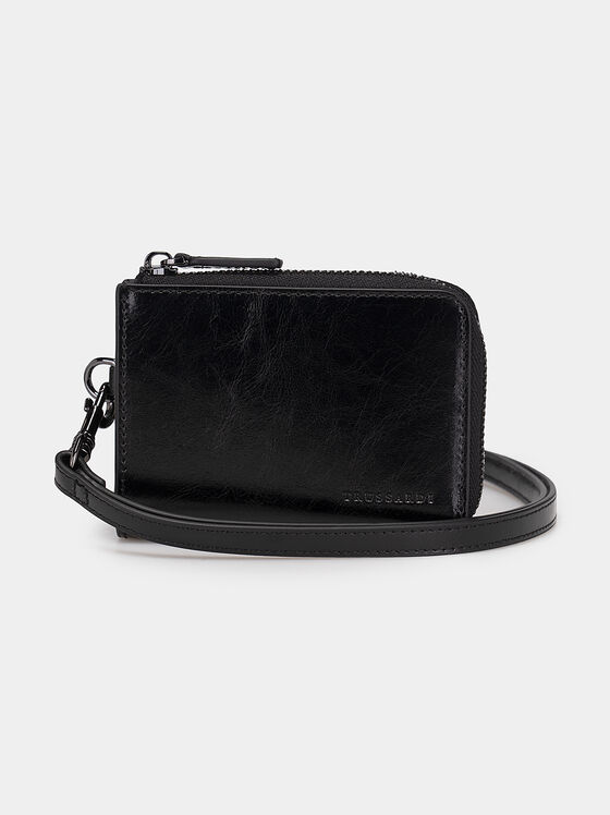 Zip wallet with logo detail - 1