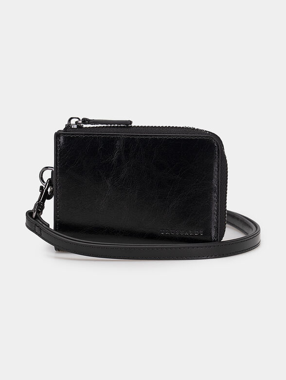 Zip wallet with logo detail - 1