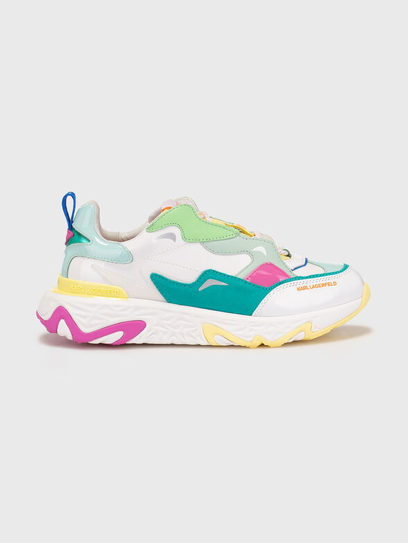 BLAZE sports shoes with multicoloured inserts - 1