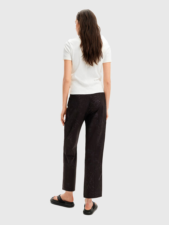 Black pants with print - 1
