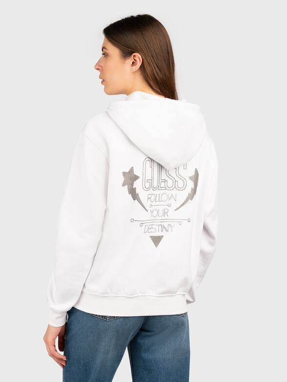 SHINY CORD sweatshirt with logo - 2
