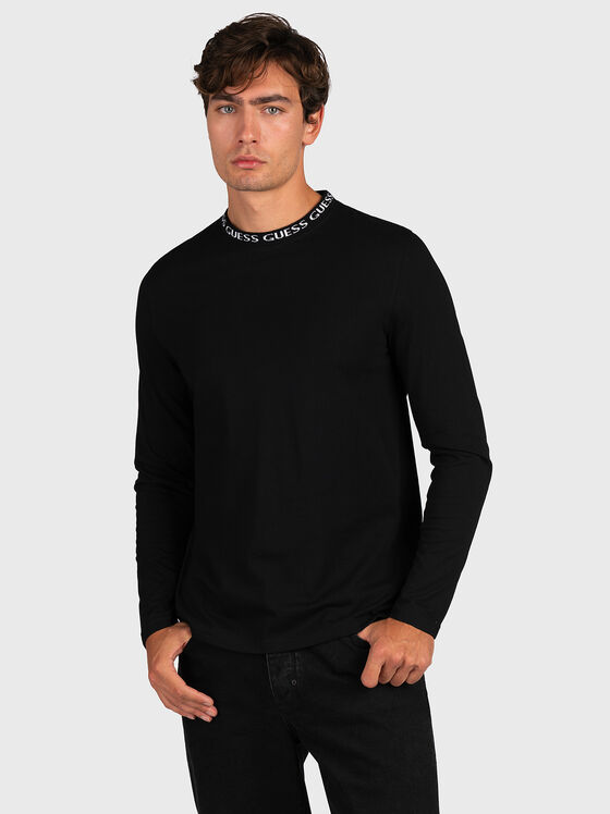 MADS blouse with logo accents - 1