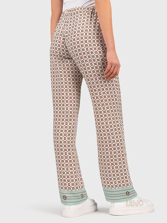 Trousers with multicolor print - 2