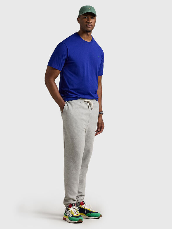 T-shirt with embroidered logo - 1