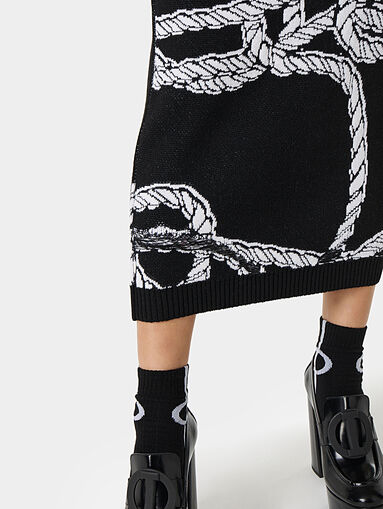 Knitted midi skirt - 3