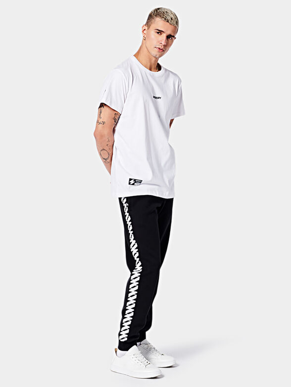 Pants with contrasting details - 2
