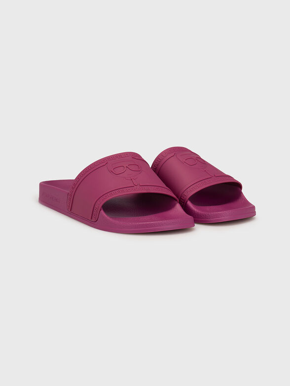 KONDO sliders in fuxia - 2