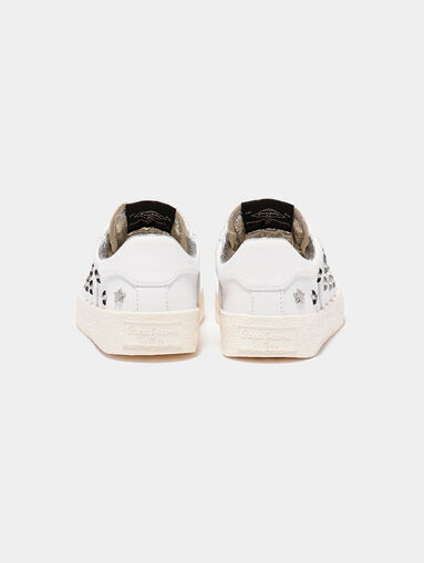 PORTOBELLO sneakers with appliqued stars - 4