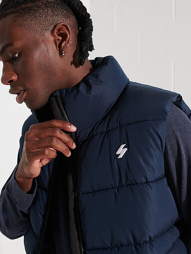Puffer vest with pockets - 4