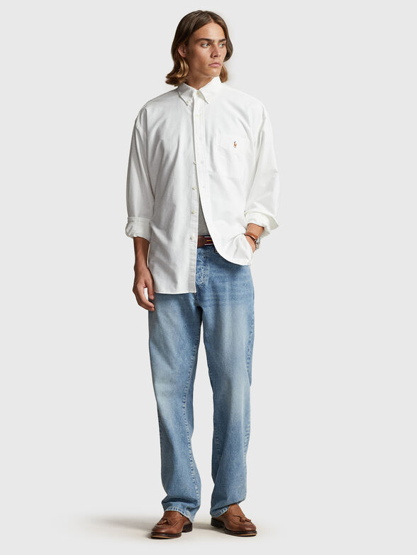 White cotton shirt  - 1