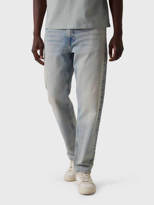 Jeans with washed effect - 0