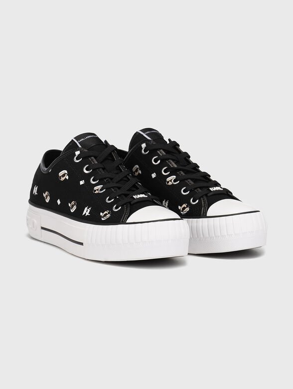Sports shoes KAMPUS MAX with monogram logo print - 2
