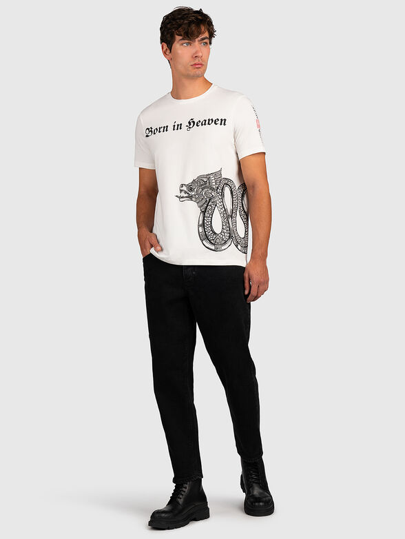 GMTS 089 T-shirt with contrasting print - 6