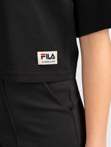 TRASMIRAS Т-shirt with contrast print - 4