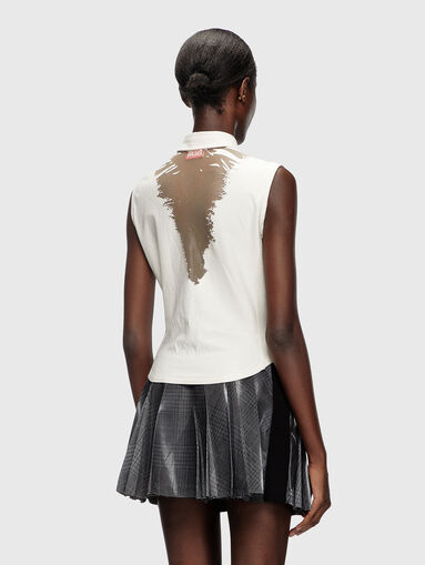 C-GISELD sleeveless shirt - 4