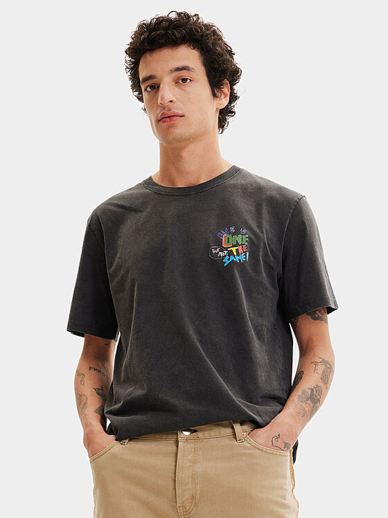 CARLOS T-shirt with accent back - 1