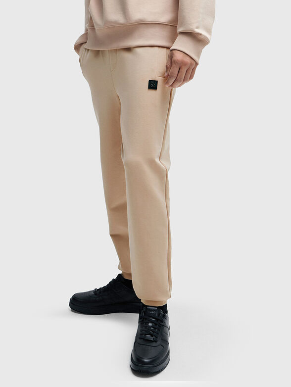 Sweatpants with logo patch  - 4