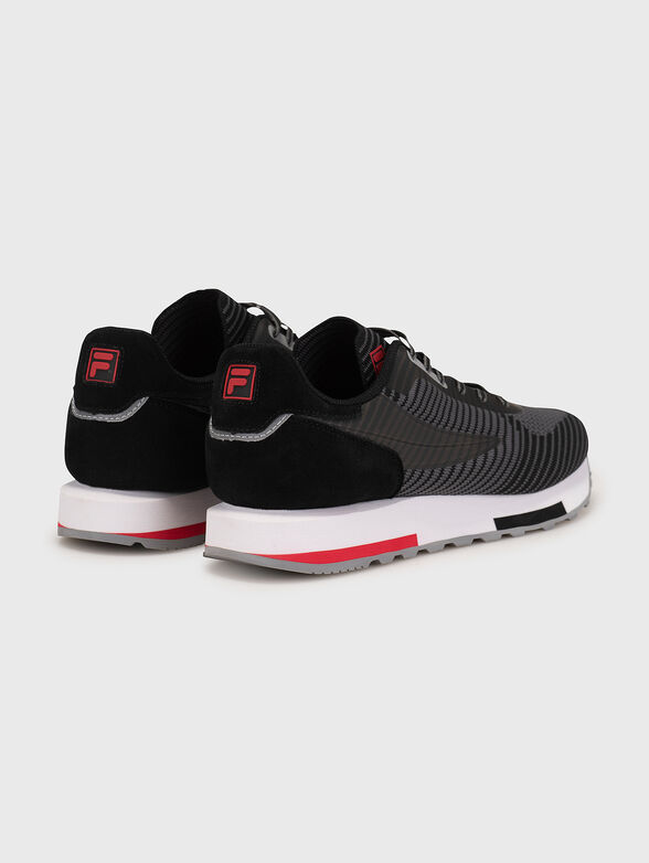 RETRONIQUE 22 K black sports shoes - 3