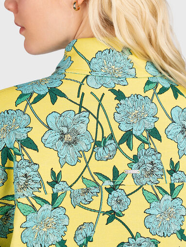 CHLOE shirt with floral motifs - 5