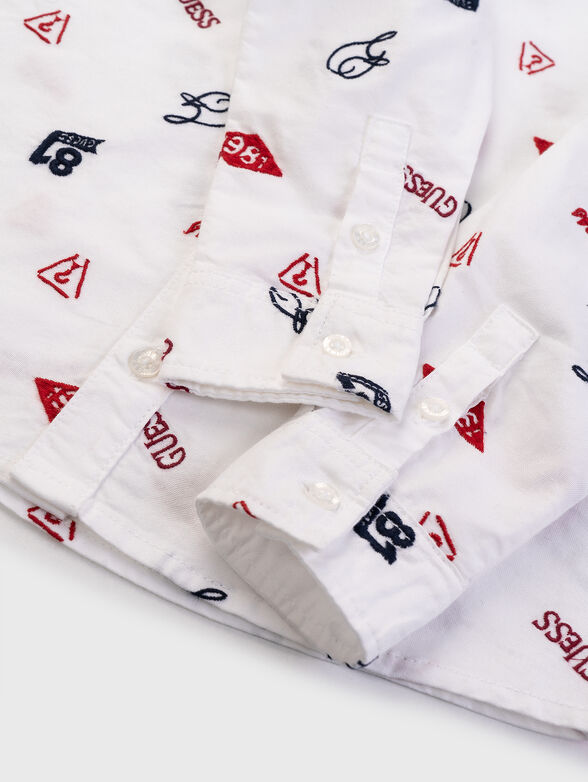 Shirt with logo print - 3