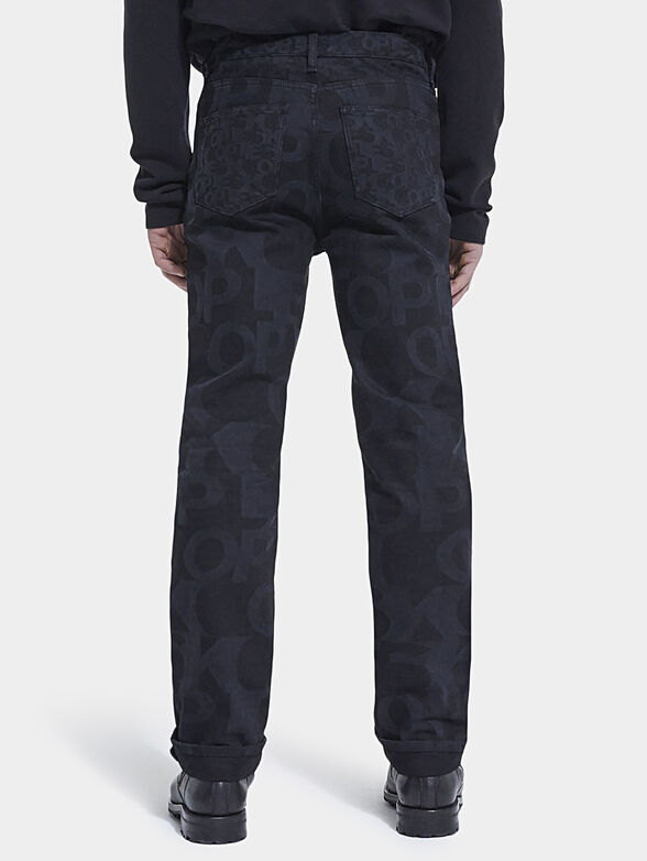 Jeans with logo print - 2