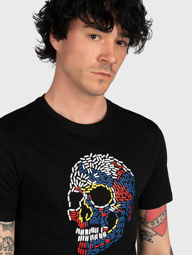Cotton t-shirt with print - 5