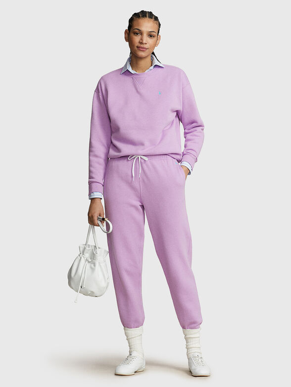 ATHLETIC purple sports trousers  - 3