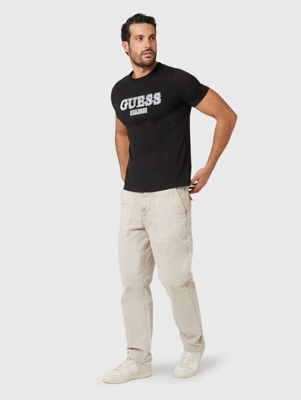 T-shirt with accent logo  - 2