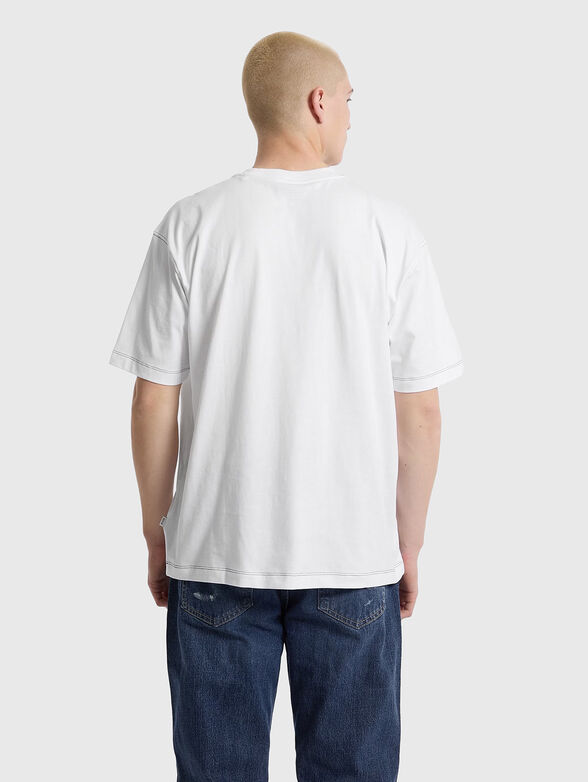 Cotton T-shirt with logo - 3