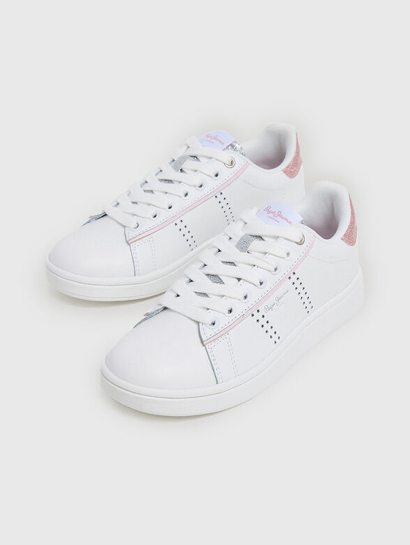 PLAYER NIGHT leather sneakers - 1