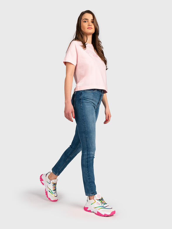 BURNOUT 1981 T-shirt in pale pink - 2