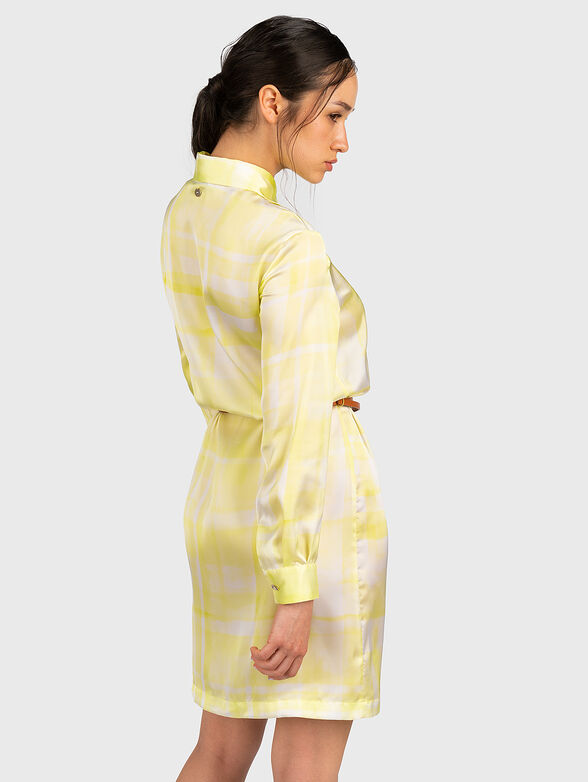 Shirt dress with jewel embroidery  - 1