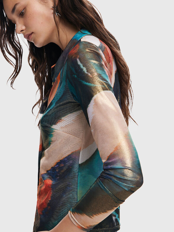 Shirt with semi-transparent effect - 3