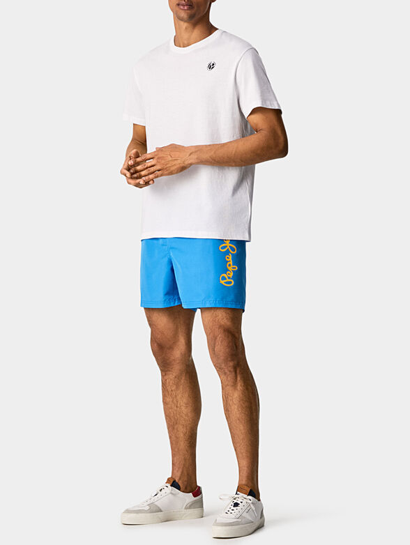 RODD beach shorts contrasting ties - 4