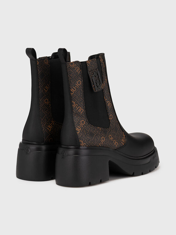 CARRIE 01 ankle boots with logo detail - 3