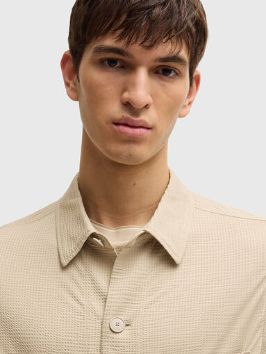 Textured overshirt - 4