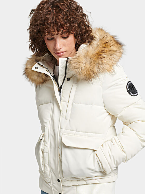 EVEREST hooded bomber jacket - 1