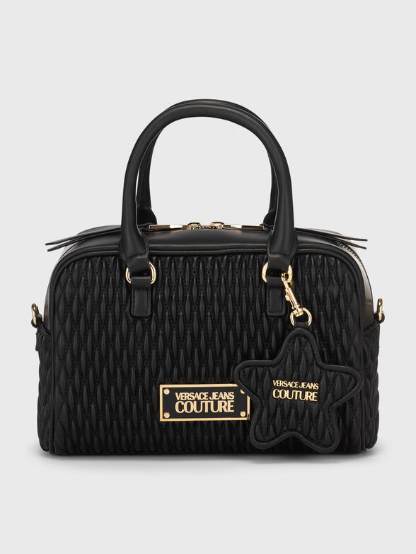 Quilted bag in black  - 1