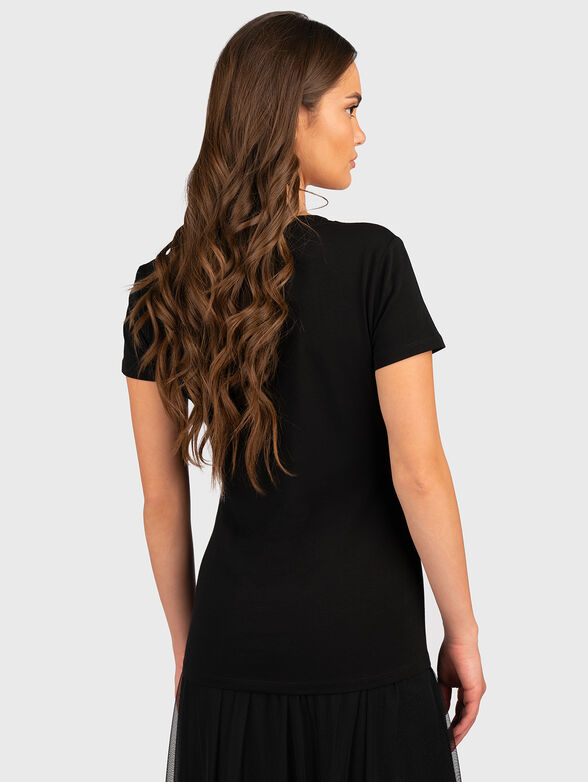 T-shirt with contrasting print  - 3
