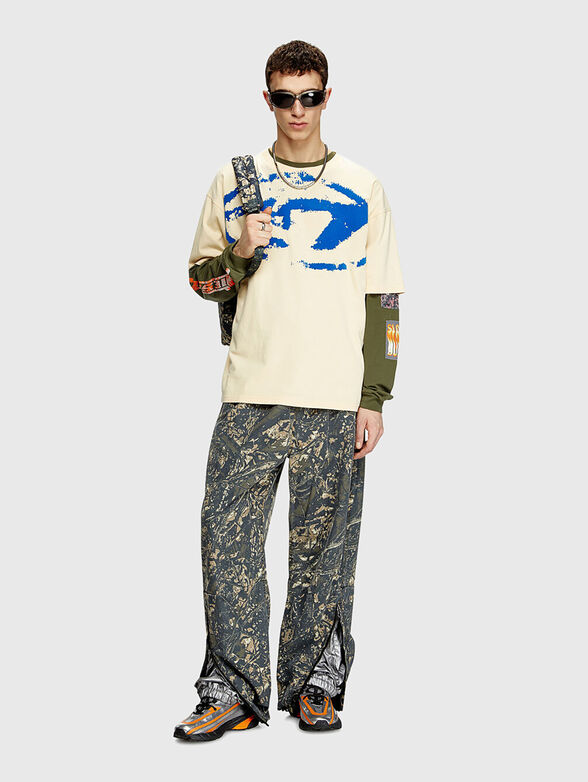 T-BOXT-N14 T-shirt with logo accent  - 2
