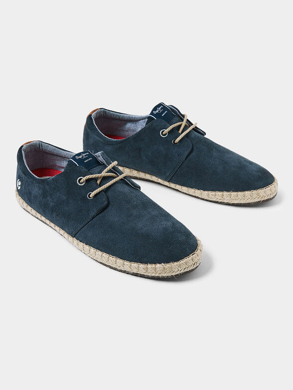 Espadrilles in dark blue color - 6