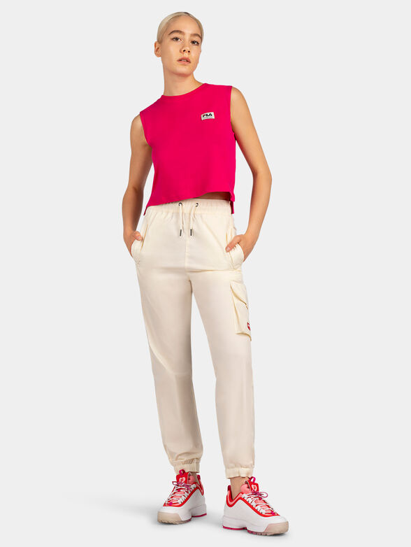 TULLE cargo pants - 4