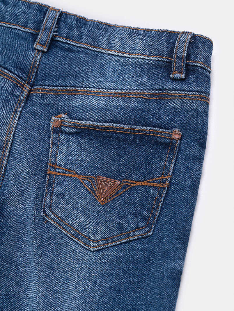 Slim blue jeans - 3