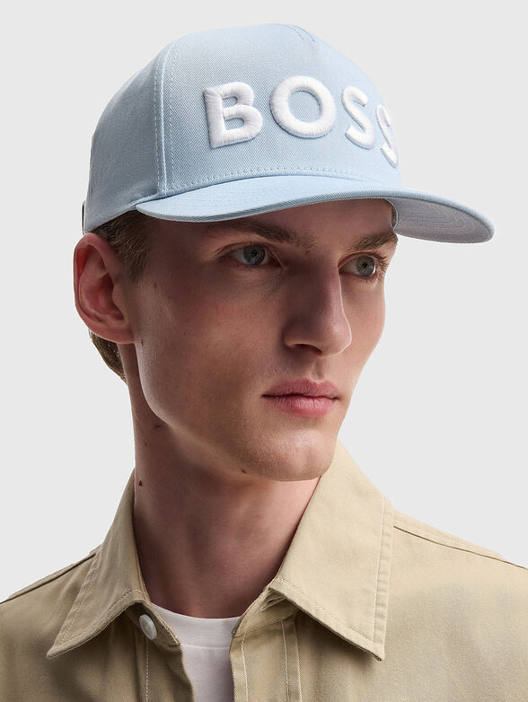 Cotton cap with logo embroidery - 2