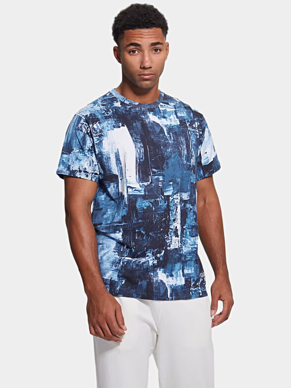 AKIM cotton T-shirt with print - 1