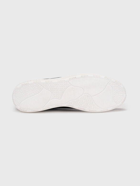 VIBO grey sports shoes with logo print - 5