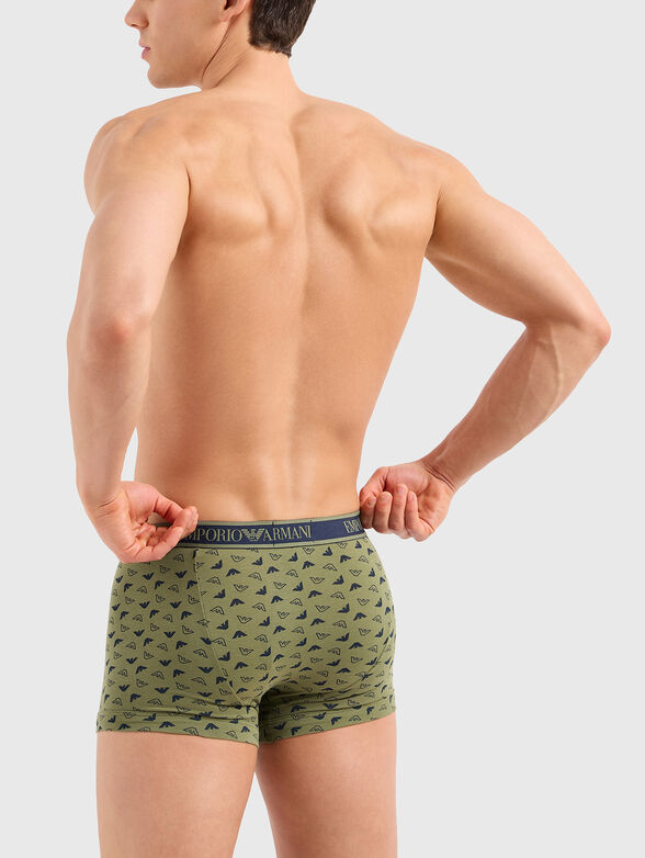 Set of three pairs of boxers with logo - 2