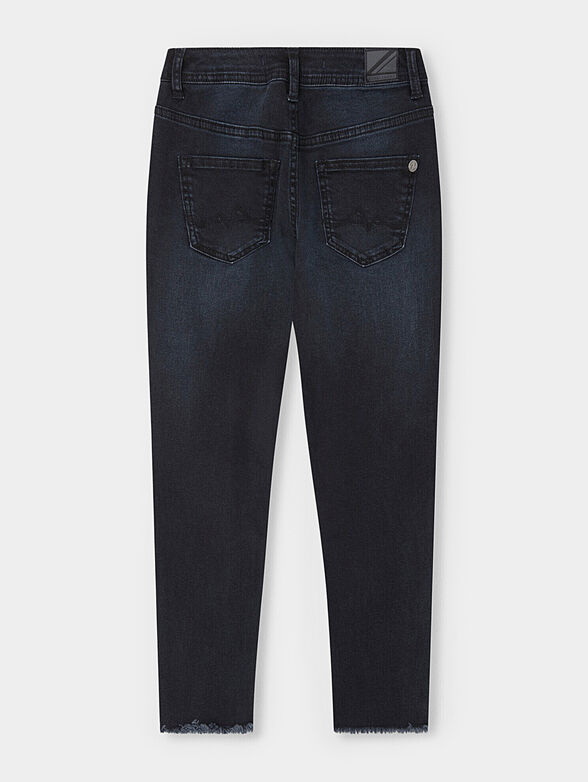 VIOLET dark blue jeans - 2