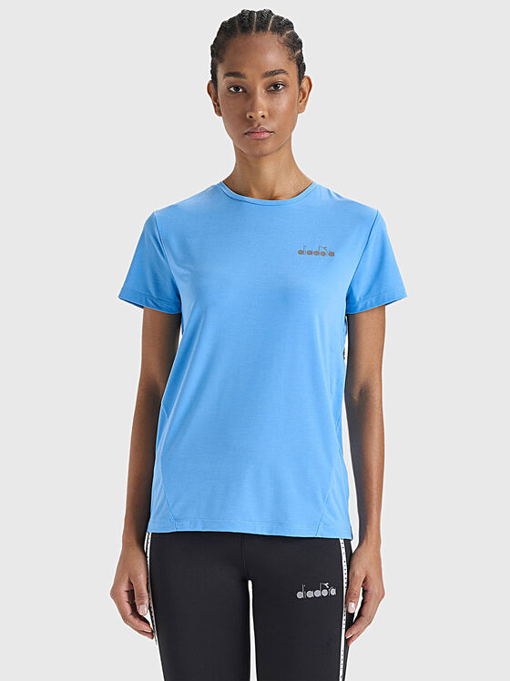 Αθλητικό μπλουζάκι BE ONE σε μπλε χρώμα - 1
